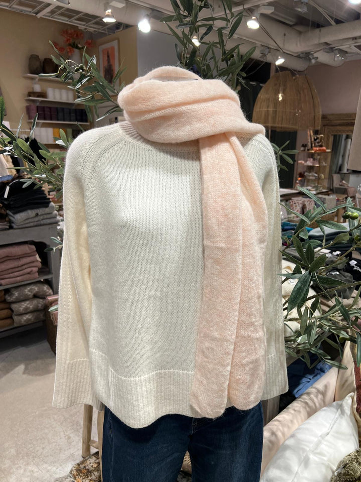 Susanna skjerf light pink