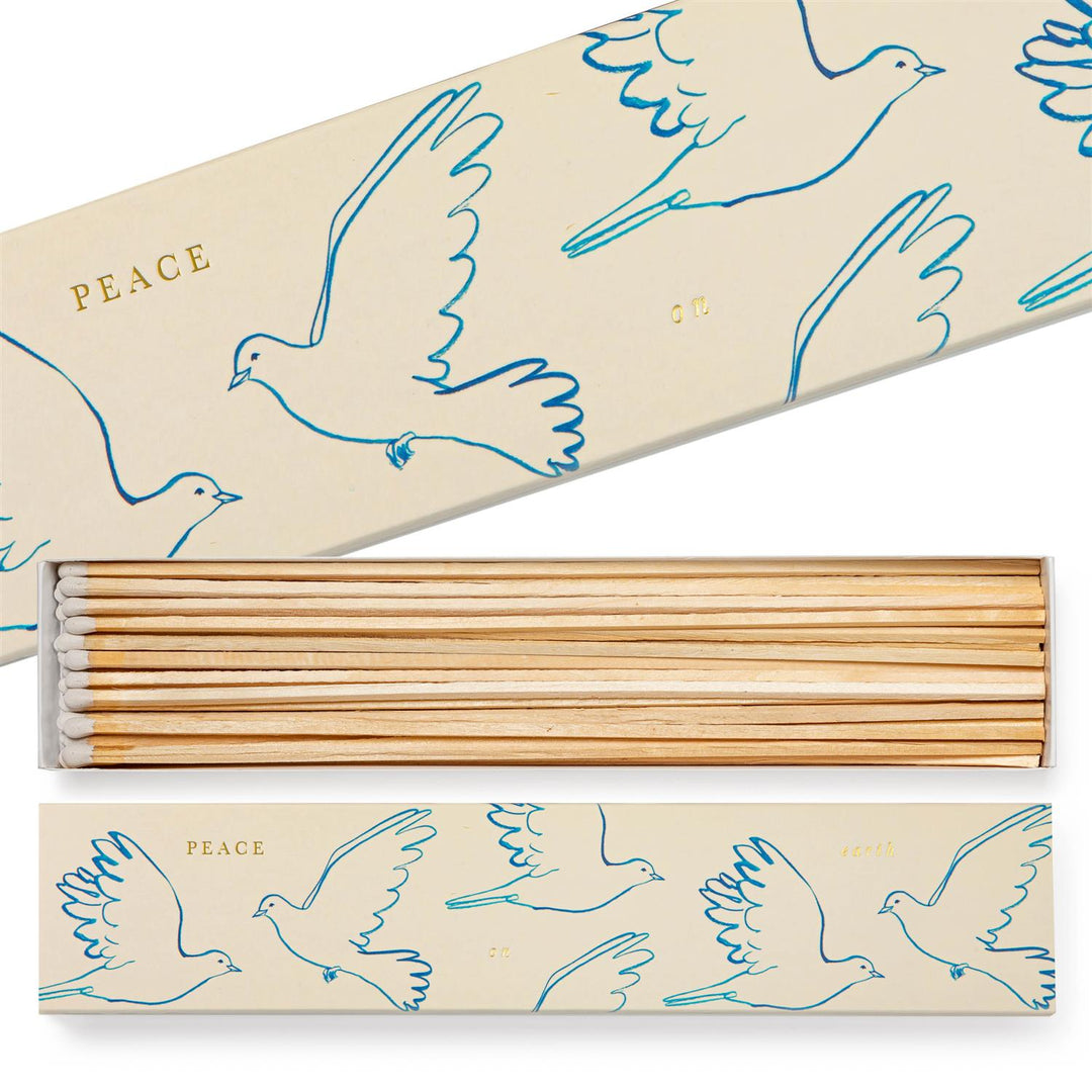 Fyrstikkeske Peace on earth long