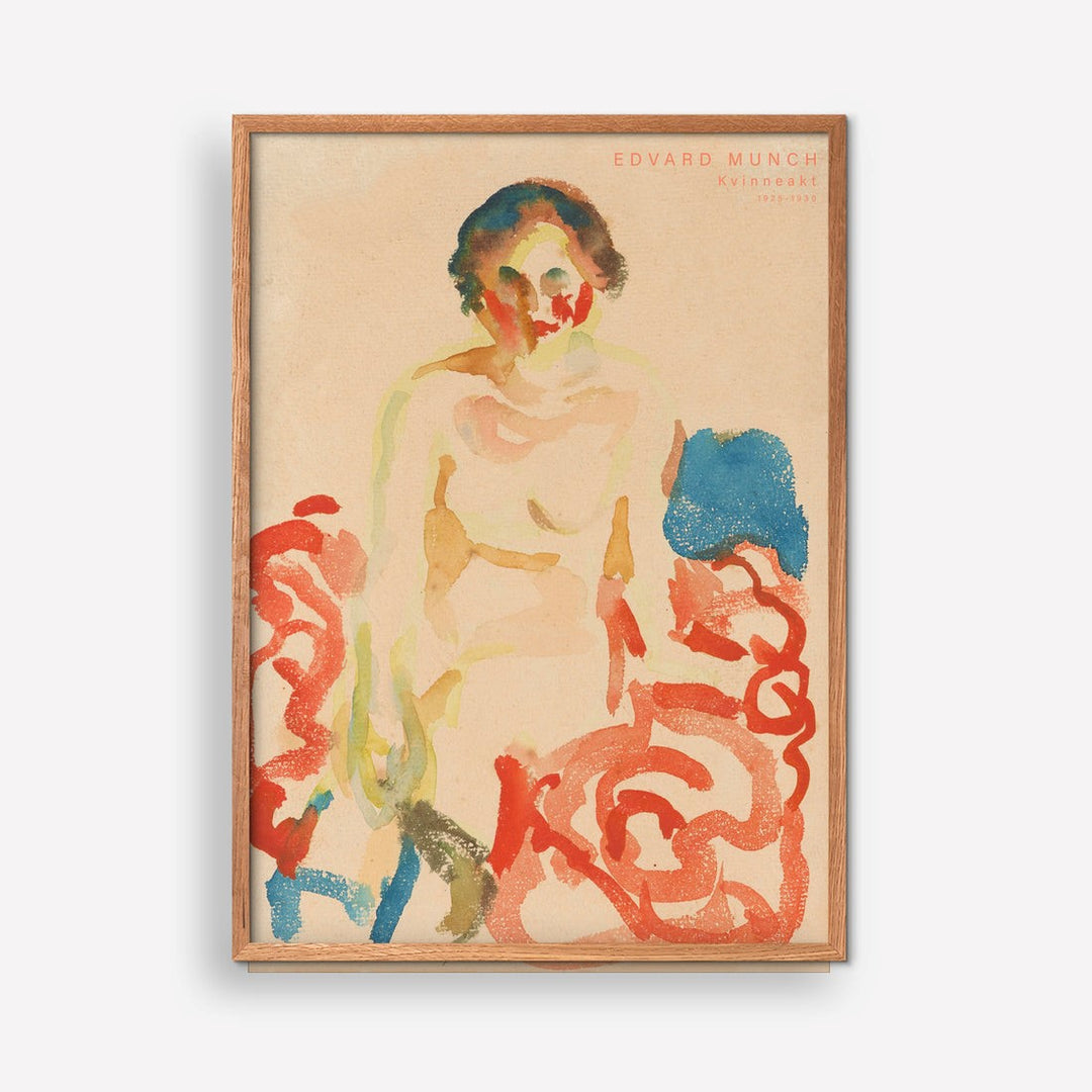 Kvinneakt - Edvard Munch 1925-1930