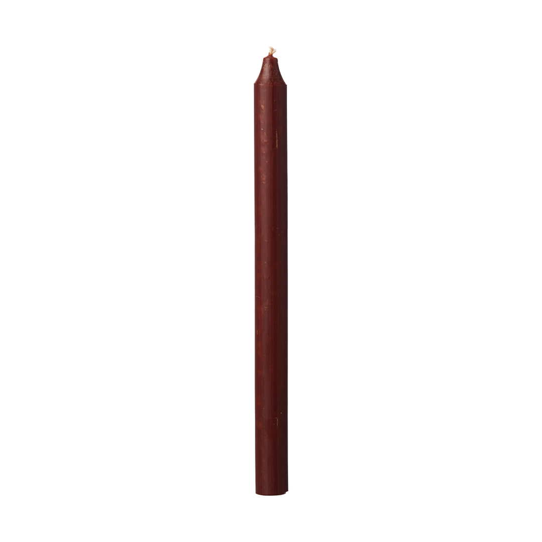 Kronelys rustikk Brown H: 28 cm