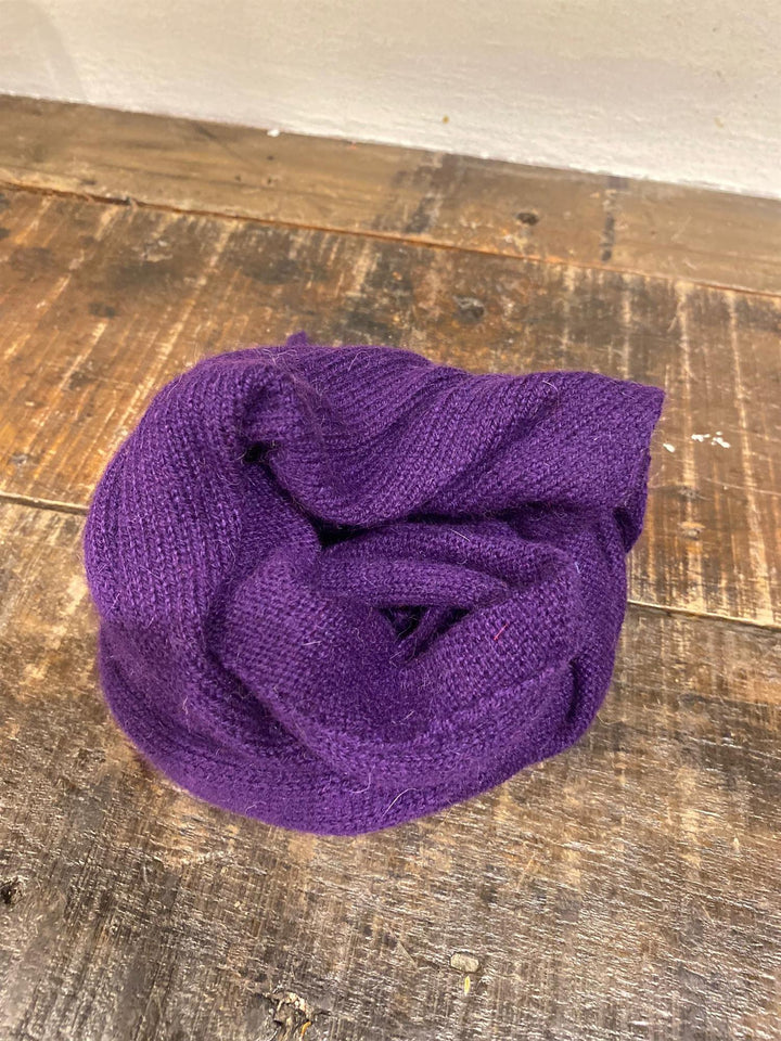 Skjerf trekant cashmere lilla