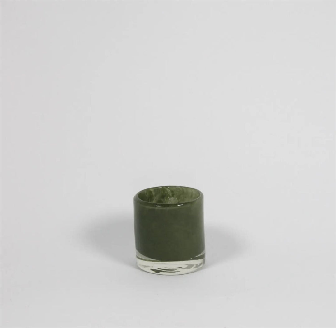 Nilla telysholder H: 8 cm skogsgrønn