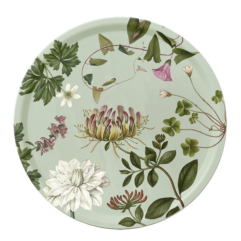 Flora Danica brett Ø 38 cm