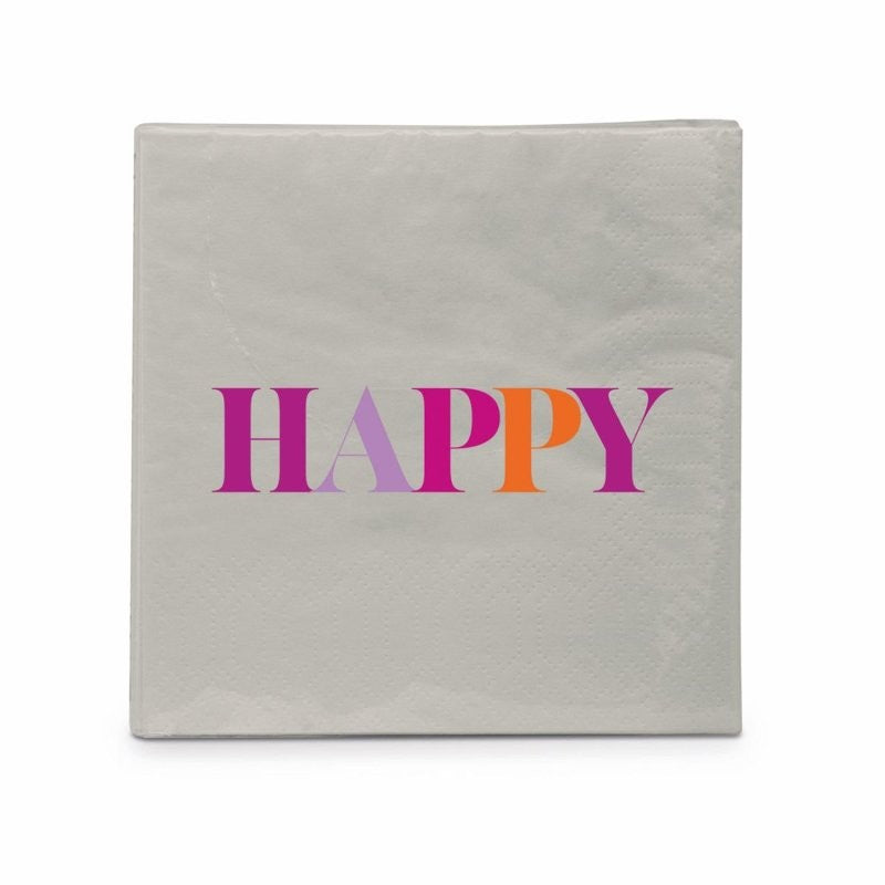Papirserviett HAPPY D@H