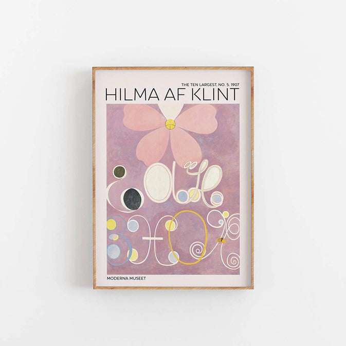 Hilma Af Klint - The ten largest no.5 50 x 70 cm