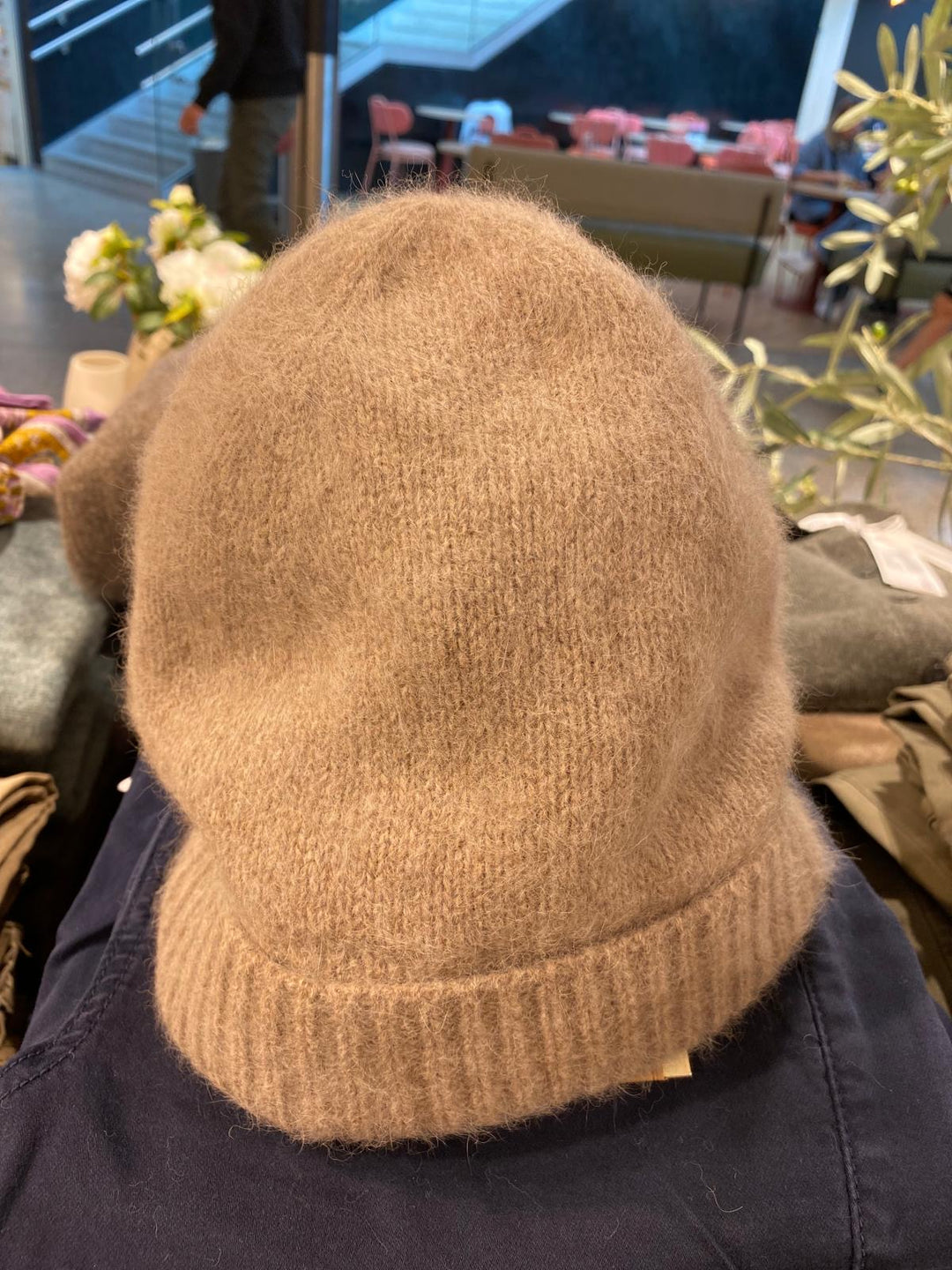 Cashmere fox lue mocha brown