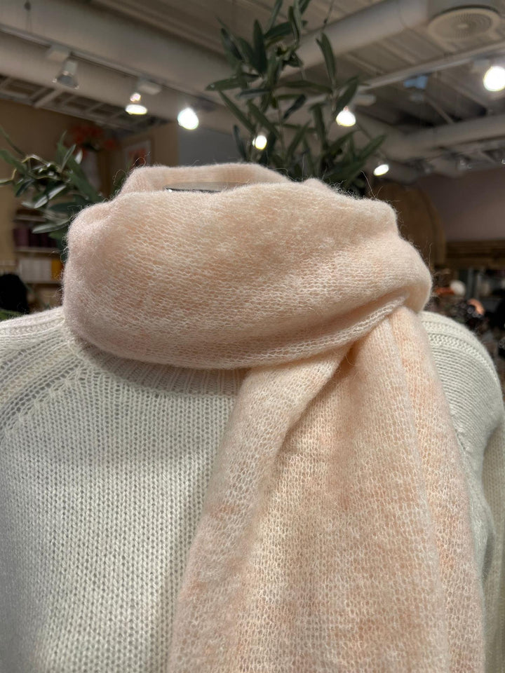 Susanna skjerf light pink
