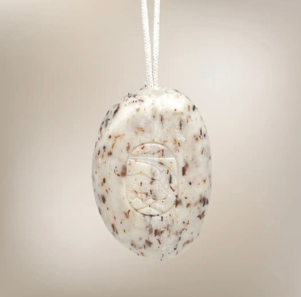 Soap on a rope lavender flower eksfolierende 200 gram