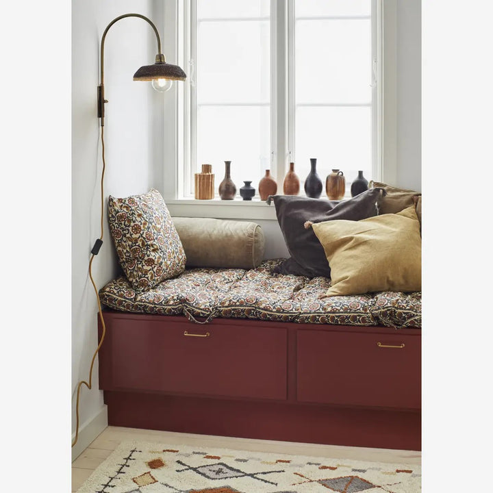 Putetrekk 50 x 50 velur grey