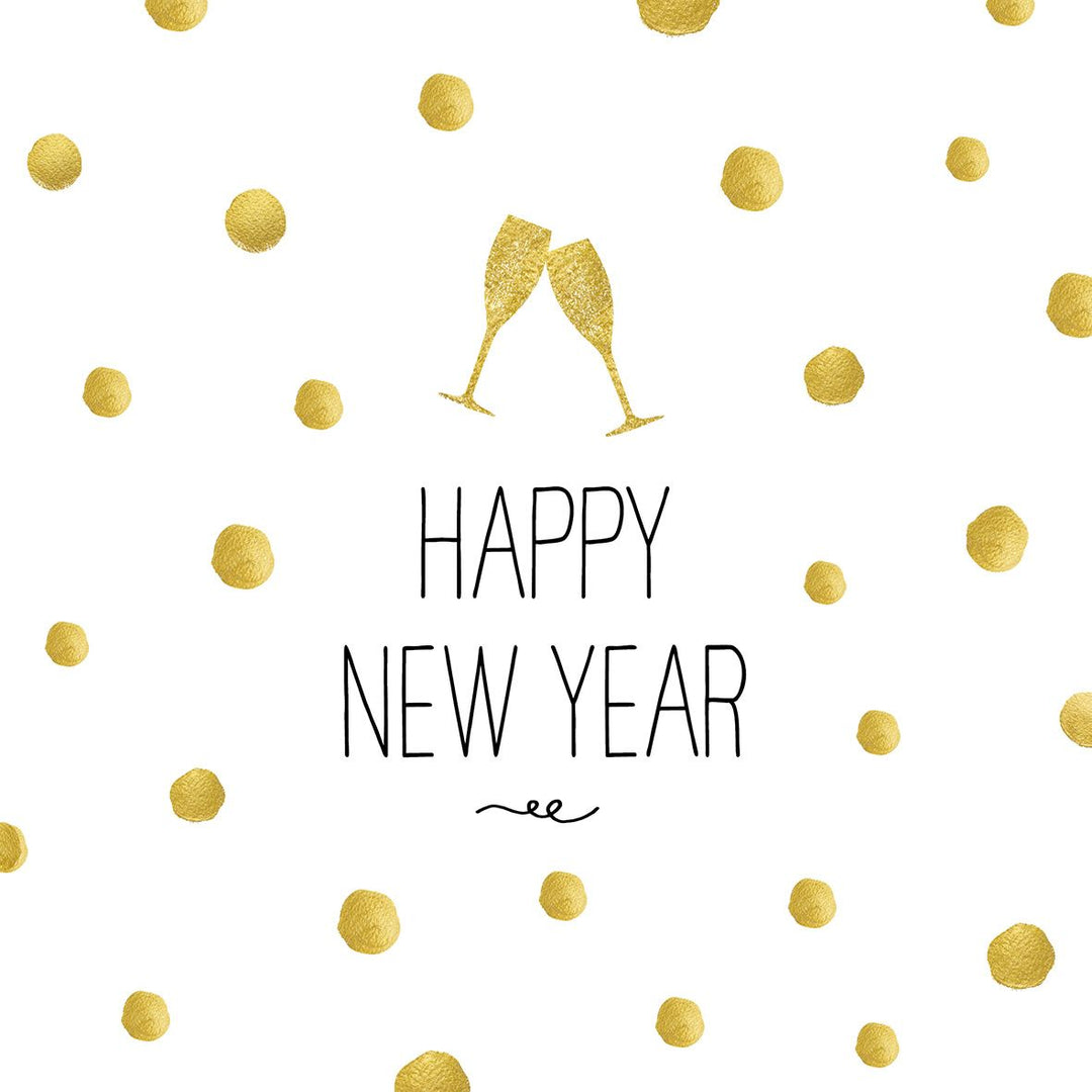 Papirserviett Happy new year