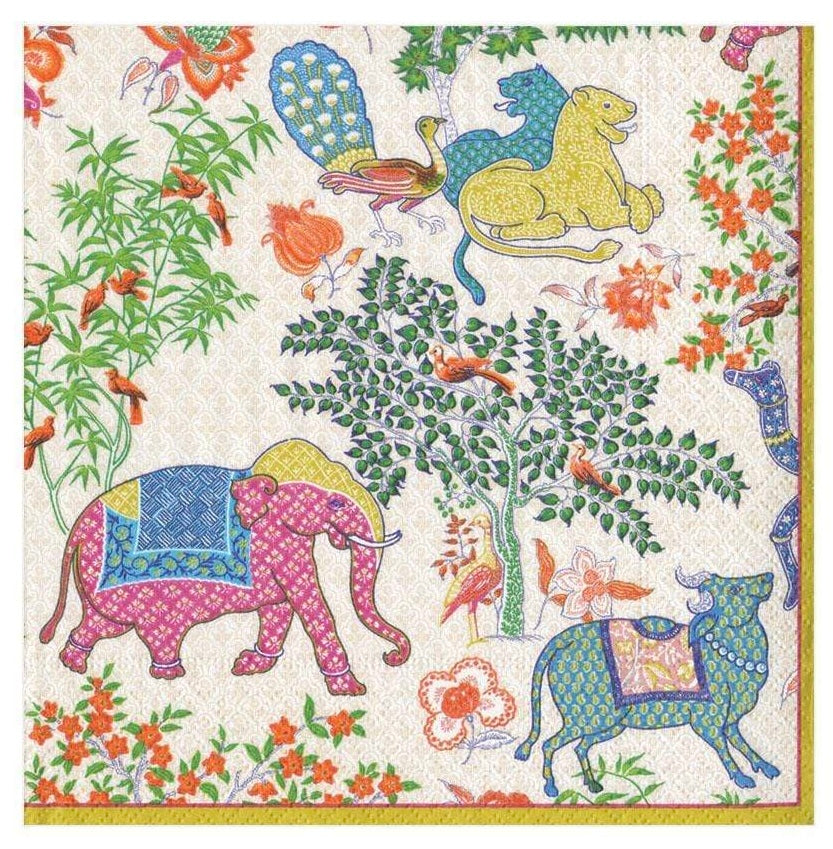 Papirserviett Les jardin de Mysore