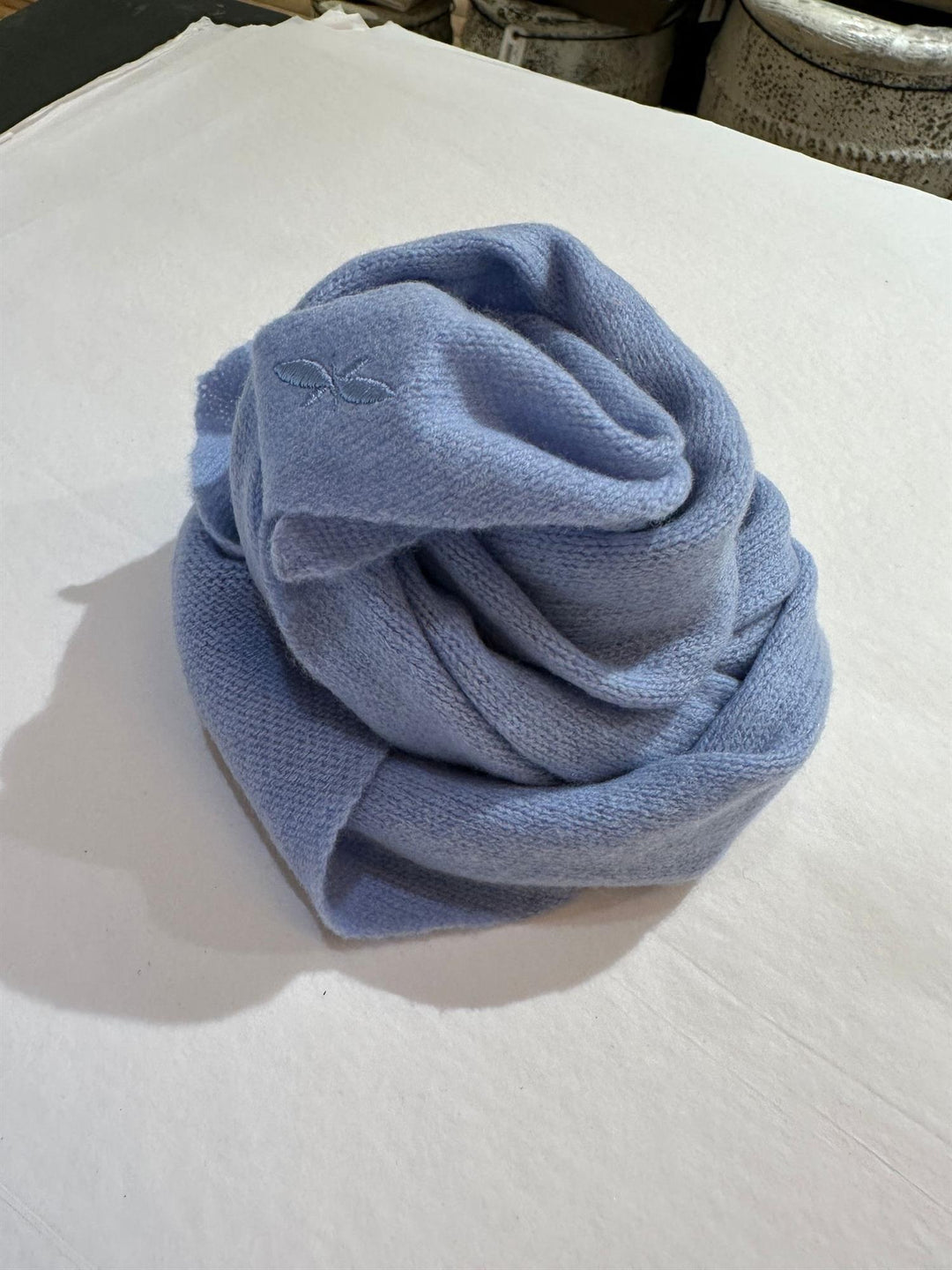 Triangle skjerf sky blue