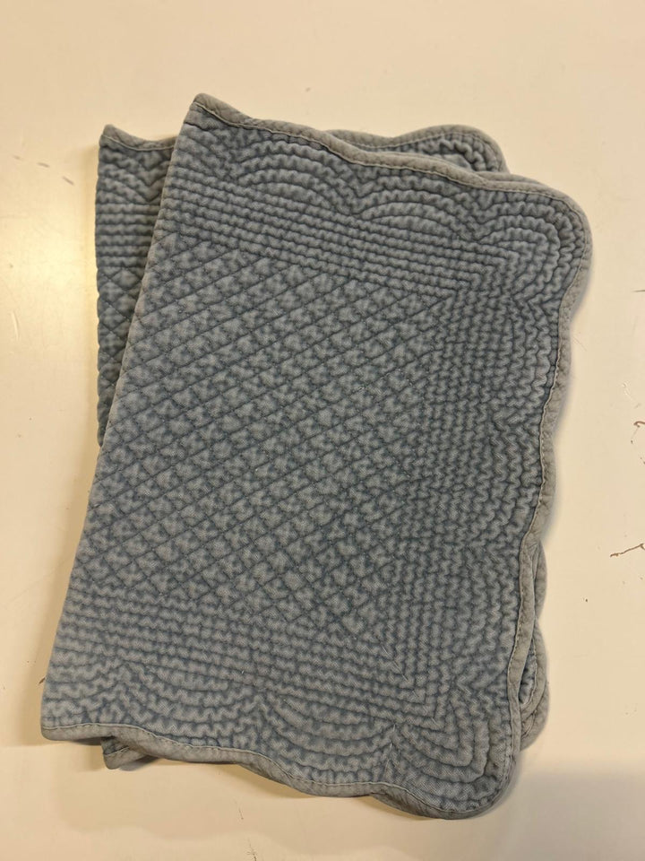 Spisebrikke avlang velur 35x50 cm  Jeans  blue