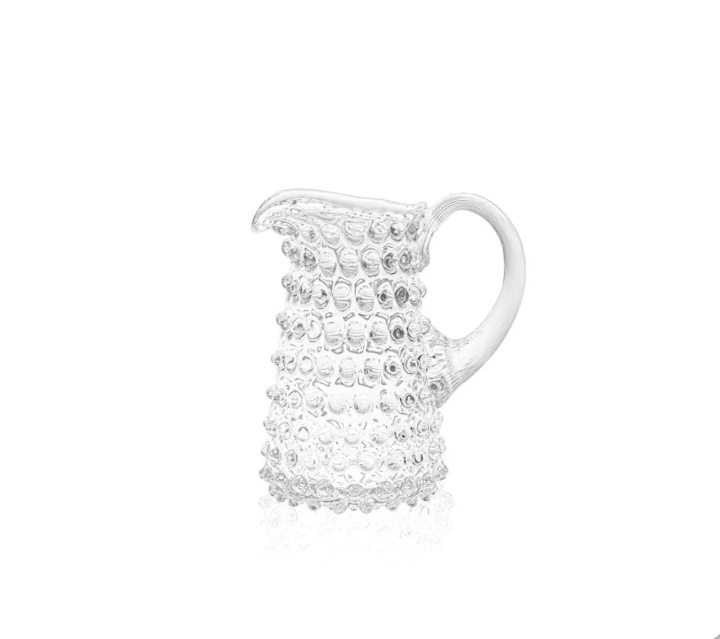 Hobnail jug crystal 350 ml