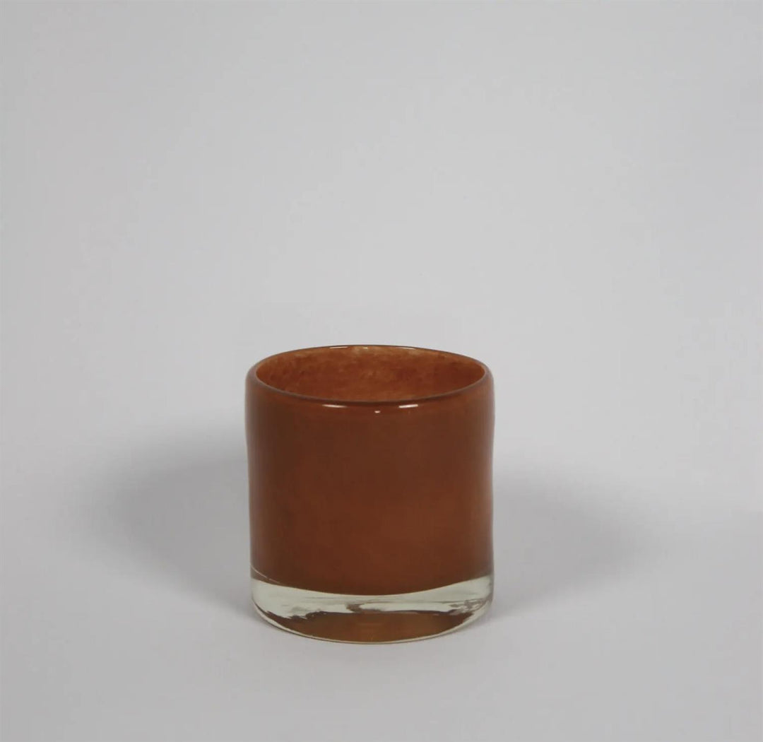 Nilla telysholder H: 10 cm rust
