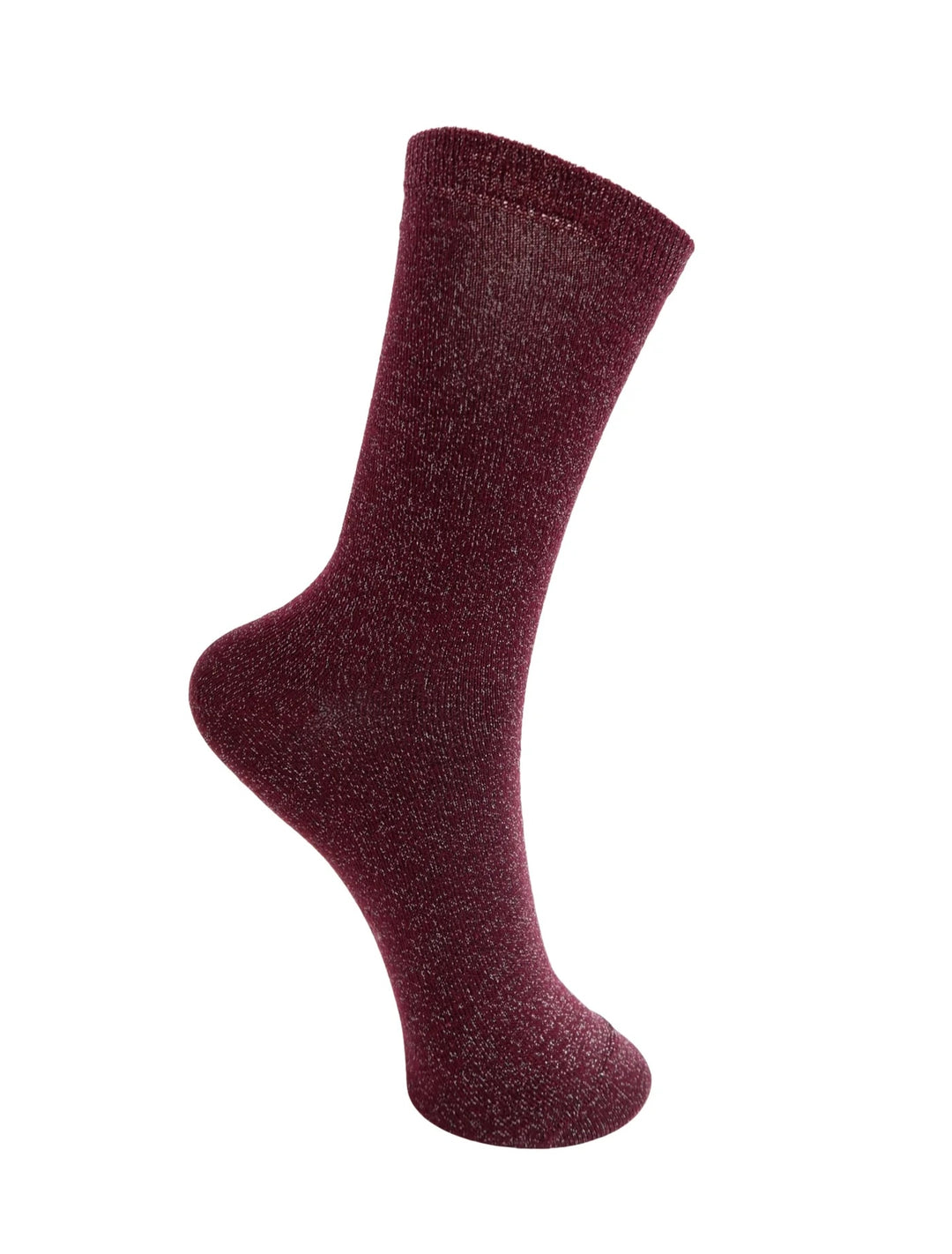 Lurex sokker wine