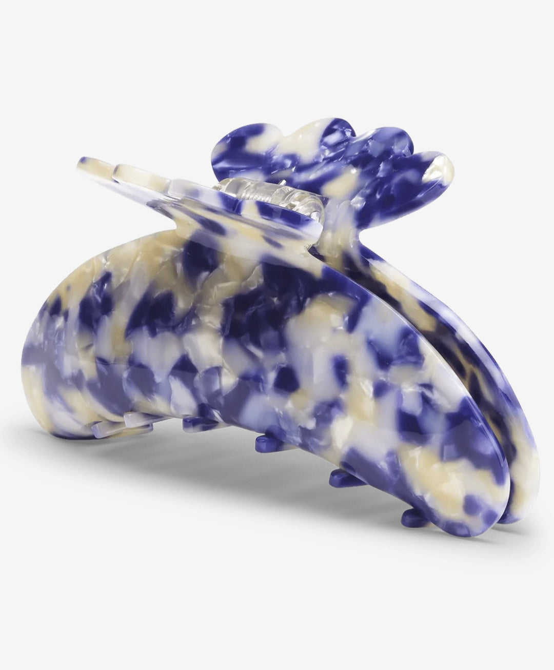 Helle hårklype Valeria blue/offwhite