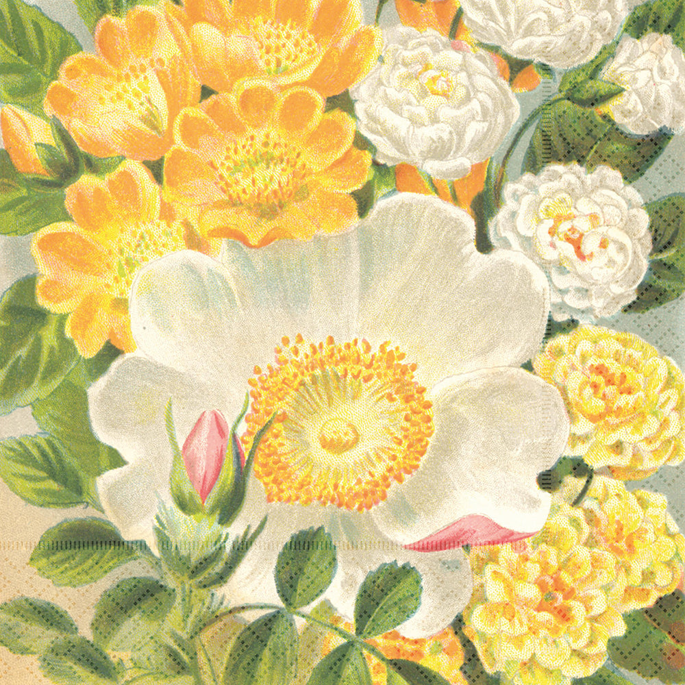 Papirserviett roser