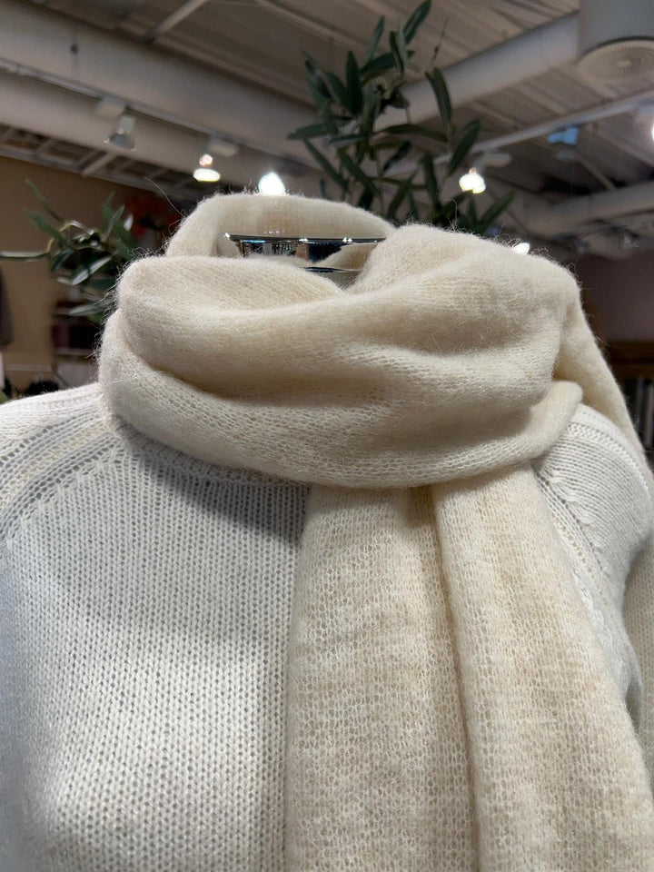 Susanna skjerf winter white