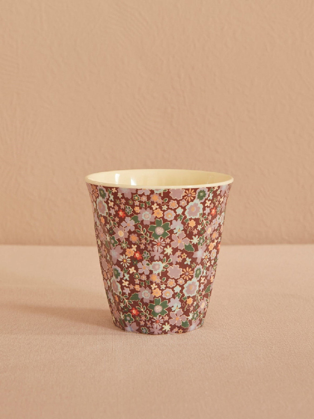 Melamine cup fall floral print