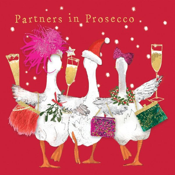 Papirserviett Partners in Prosecco