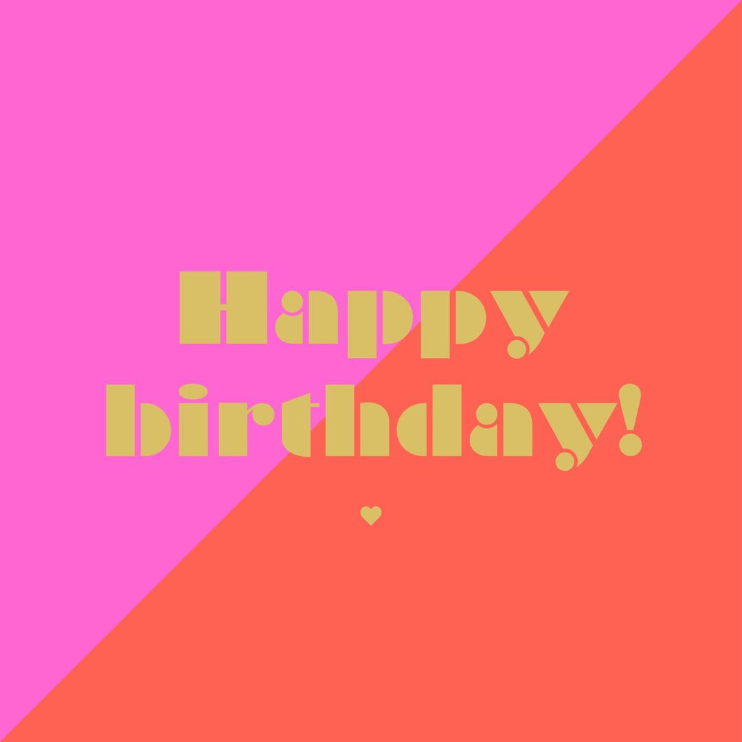 Papirserviett happy birthday by art
