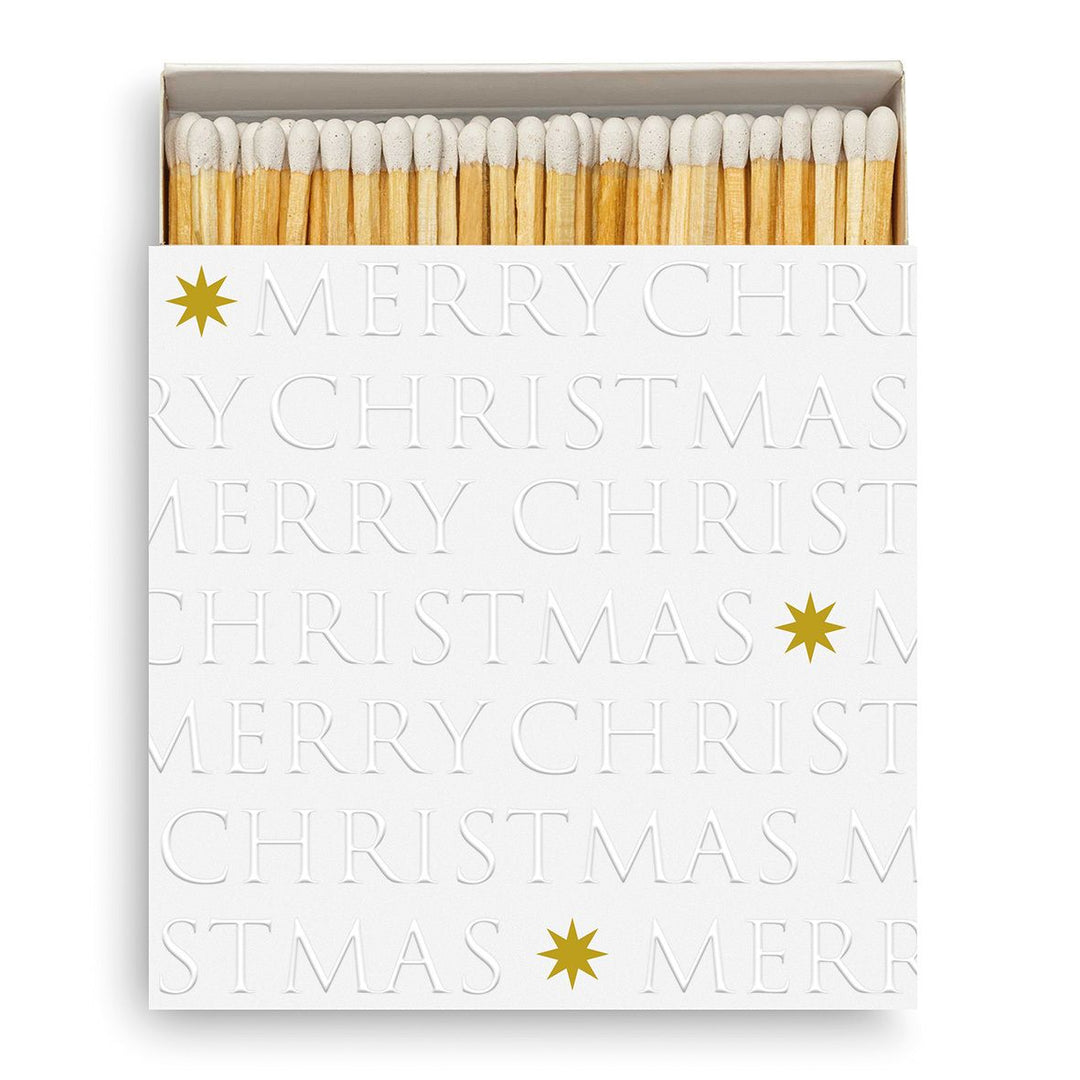 Fyrstikker Christmas embossed pearl fyrstikker