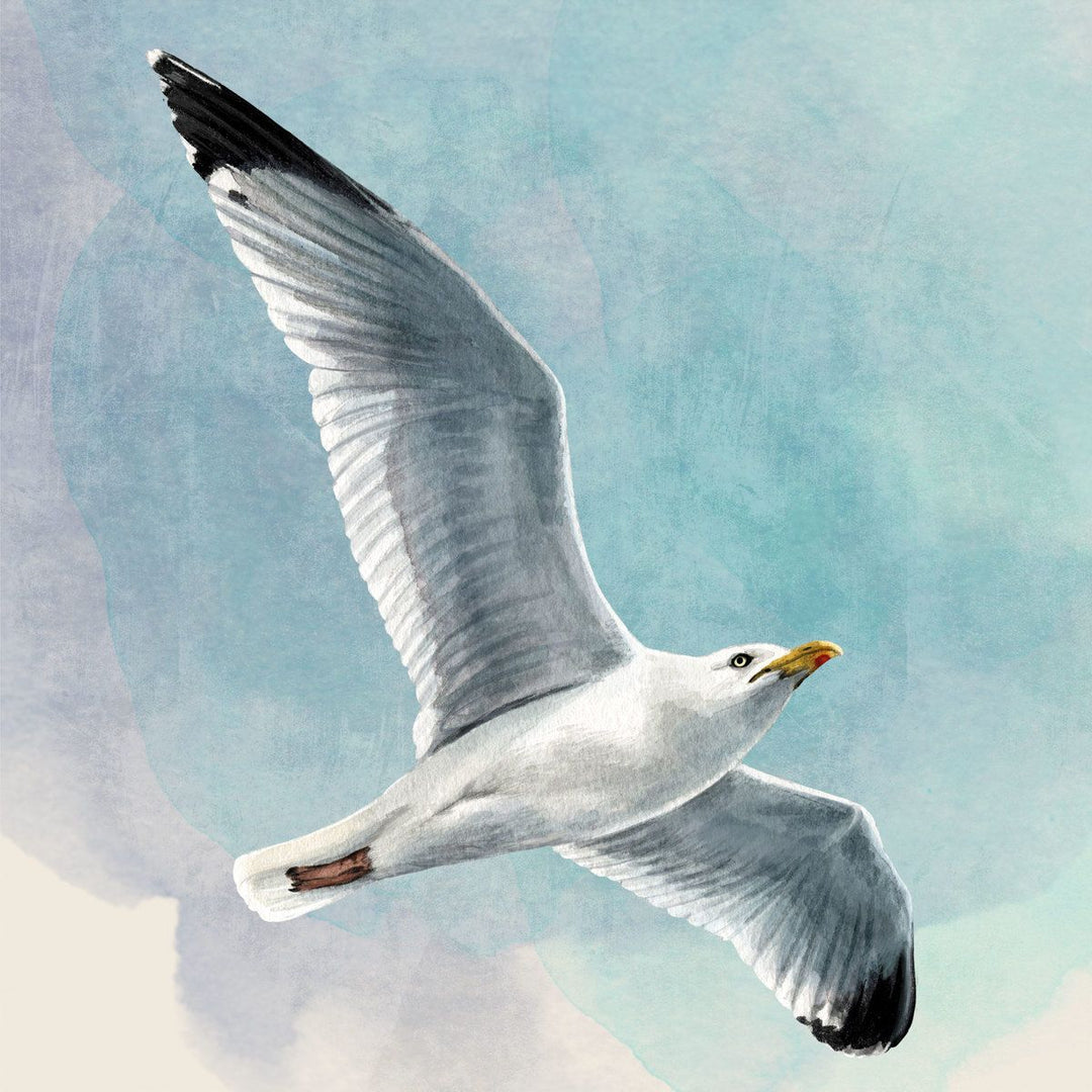 Papirserviett seagull