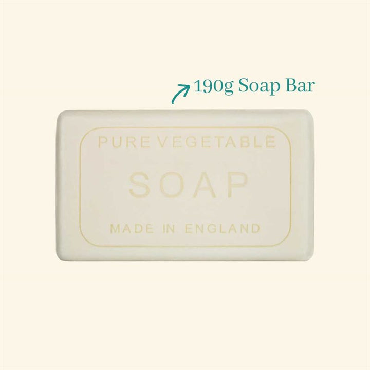 Vintage såpestykke 190g rose