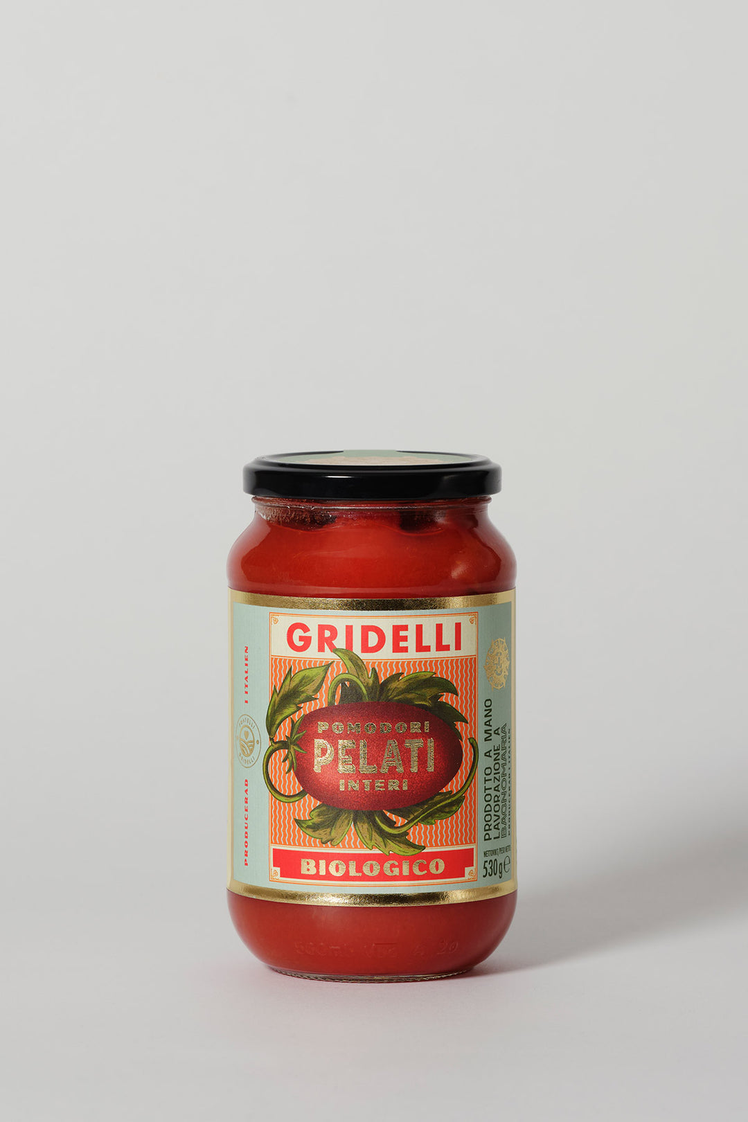 Pomodori pelato tomatsaus økologisk 530 gr