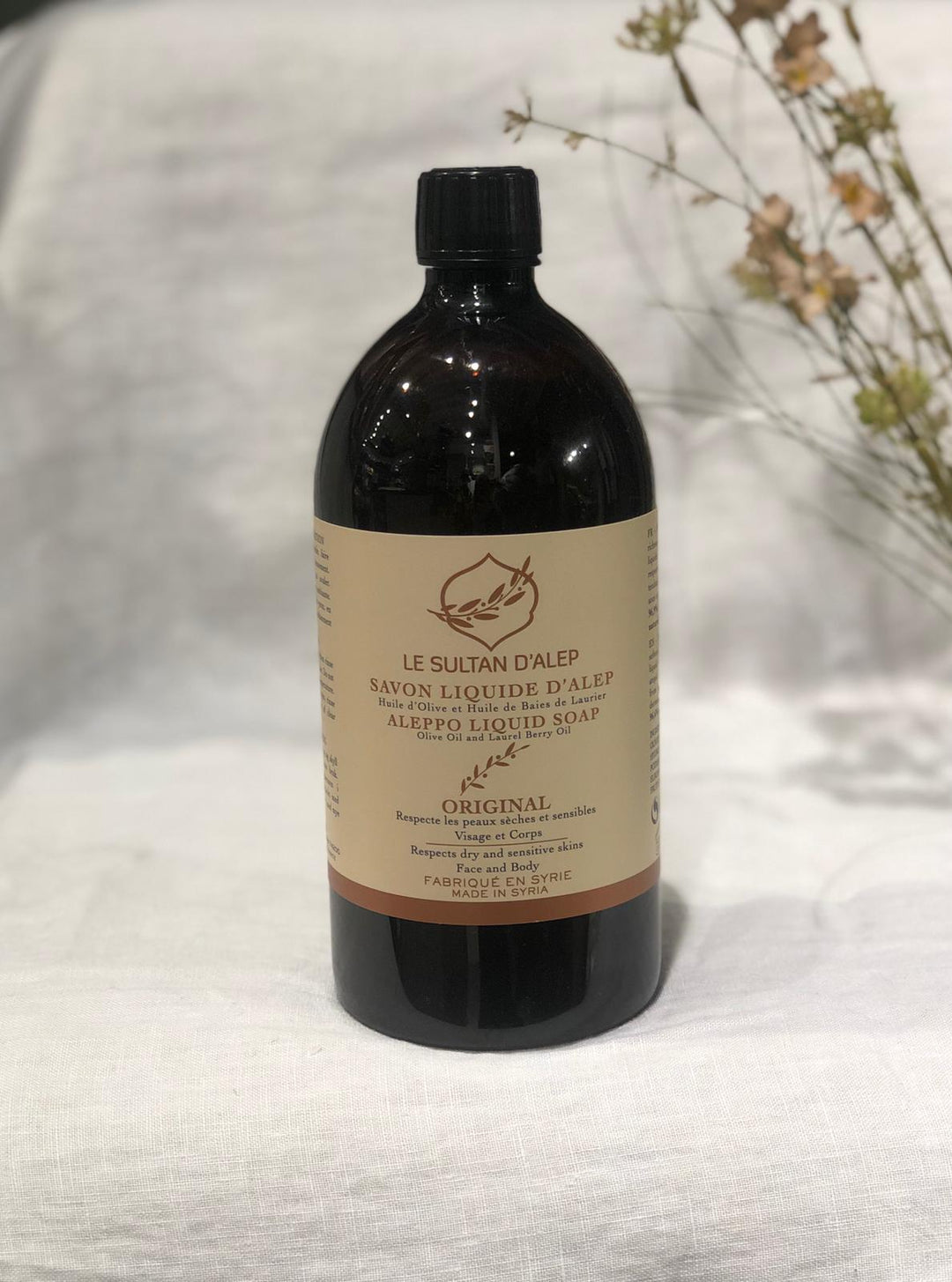 Flytende såpe 30% laurbærolje Original 1L refill