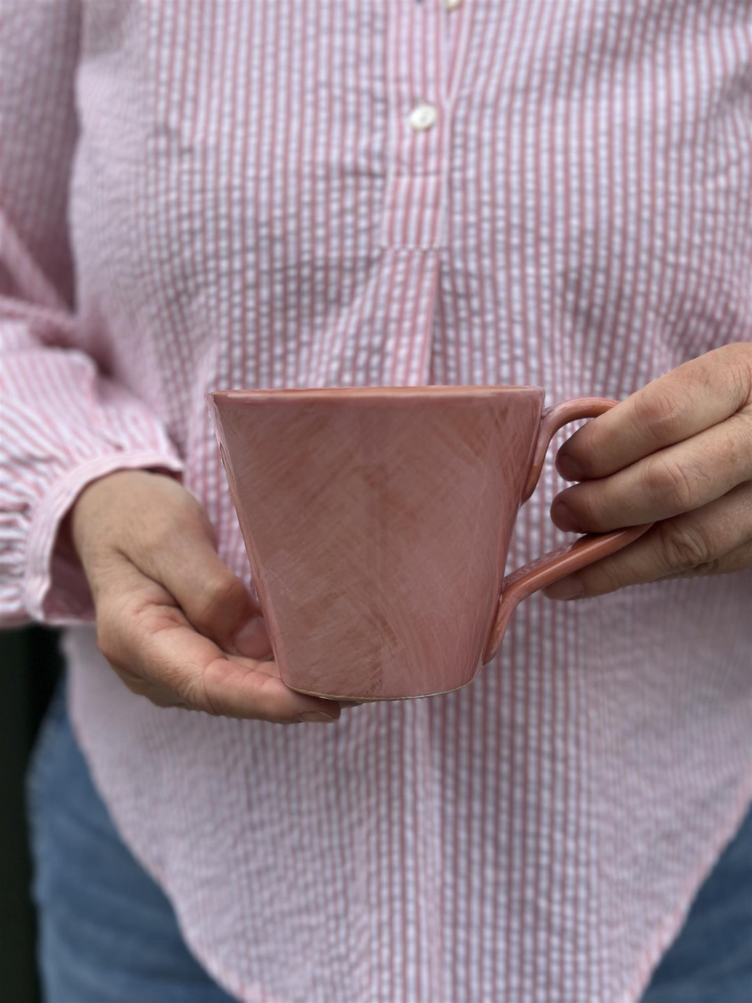 Veluto kaffe-/tekopp H 9,5 cm ancient pink