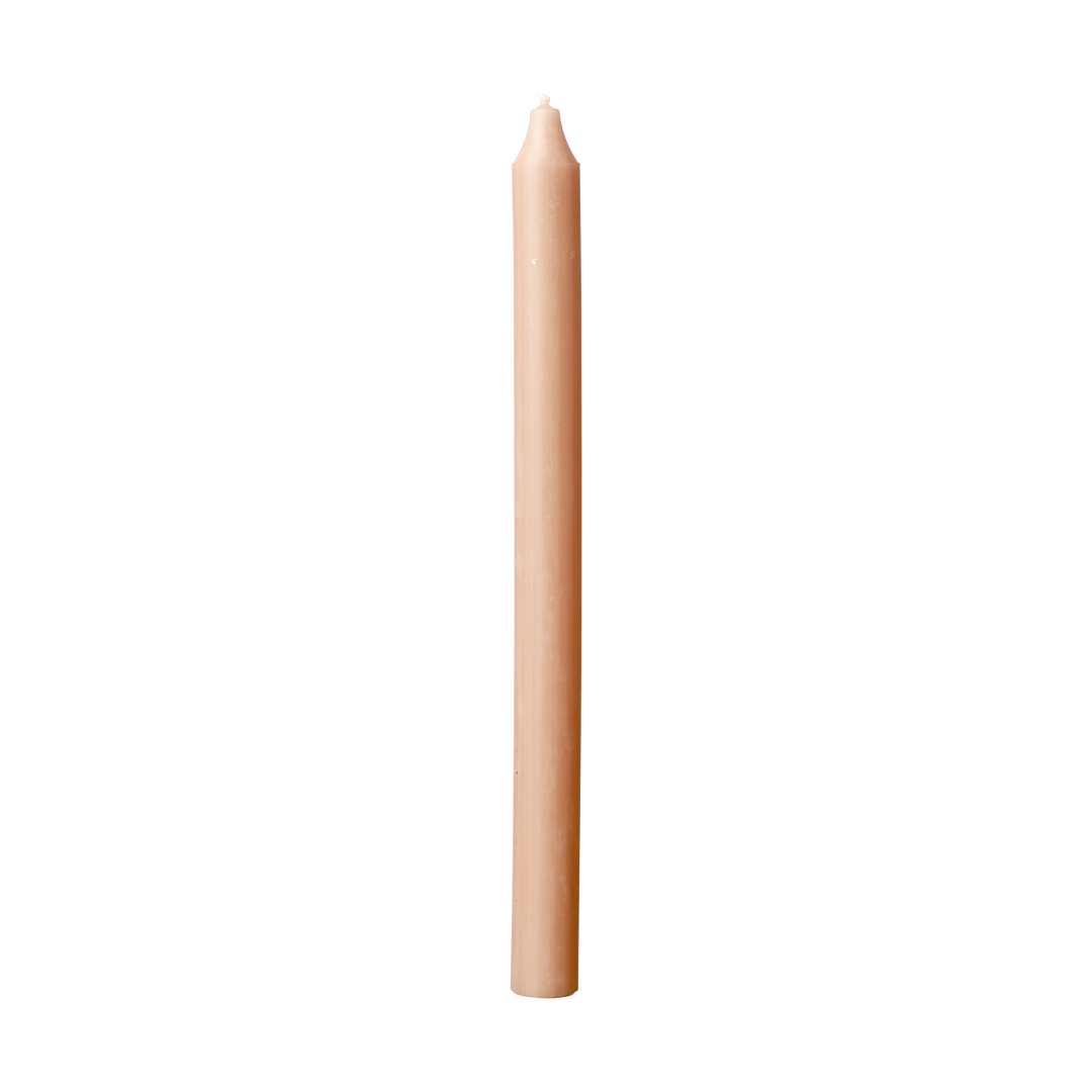 Kronelys rustikk Sand H: 28 cm