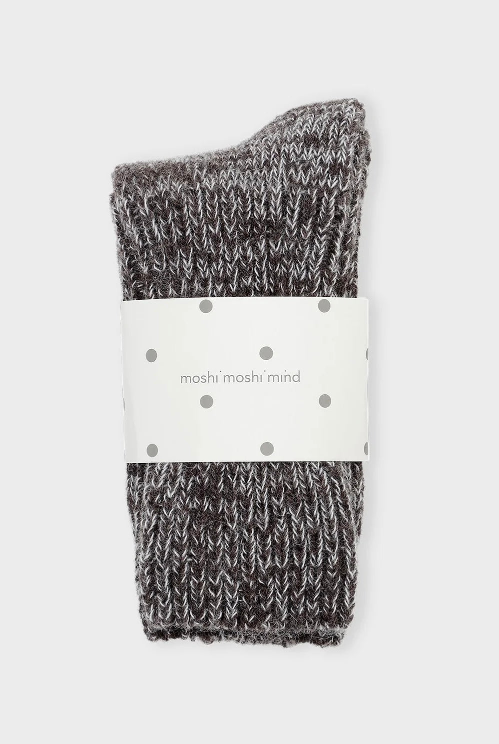 Boyfriend socks brown melange