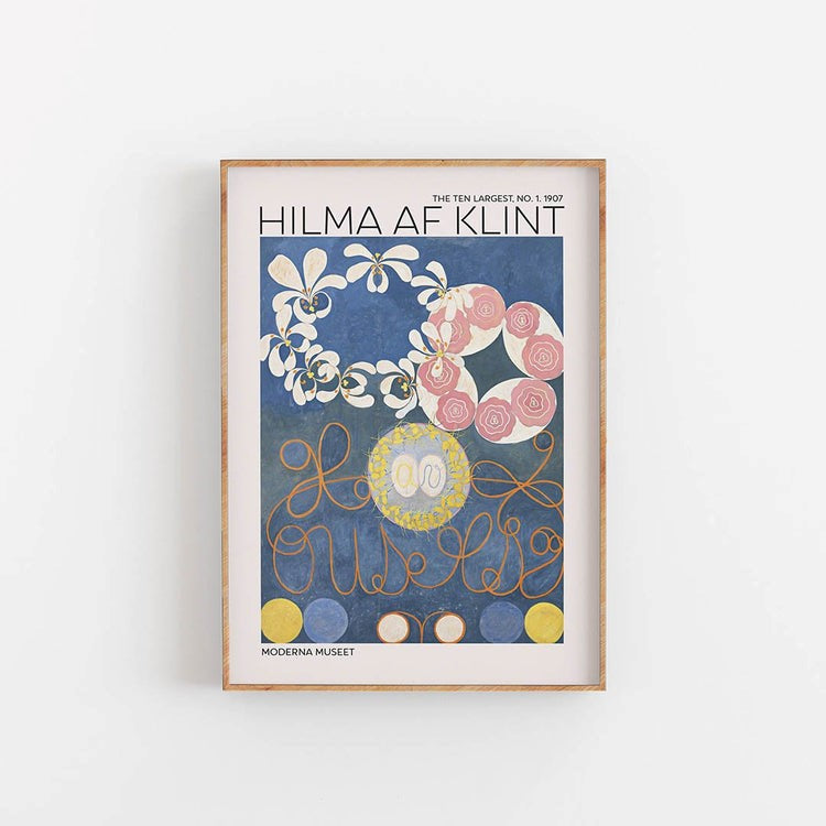 Hilma Af Klint - The ten largest no.1 30 x 40 cm