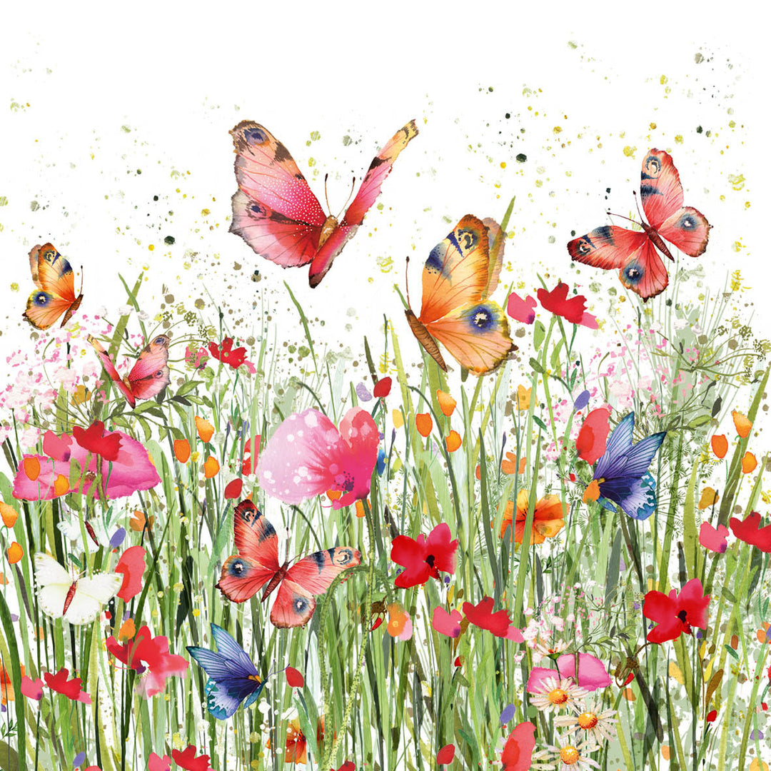 Papirserviett flowerfield