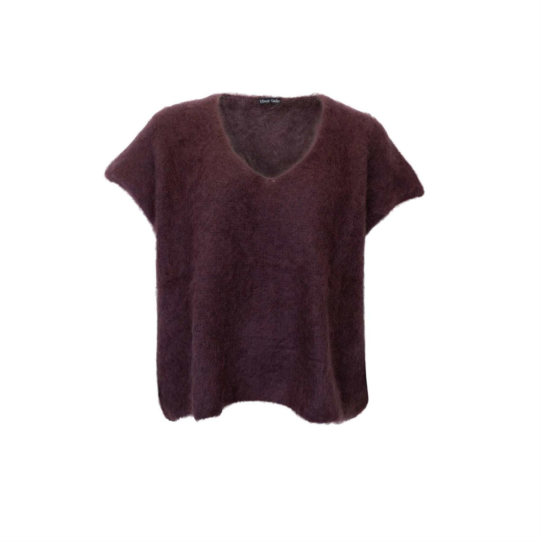 Joe mohair vest coffee