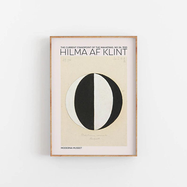 Hilma Af Klint - The current standpoint 50 x 70 cm