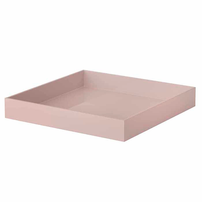 Laquer square tray  40 x 40 cm melrose