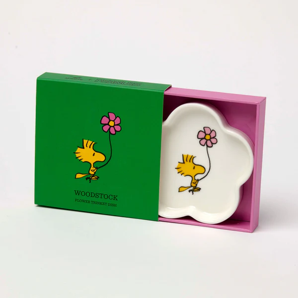 Snoopy flower trinket