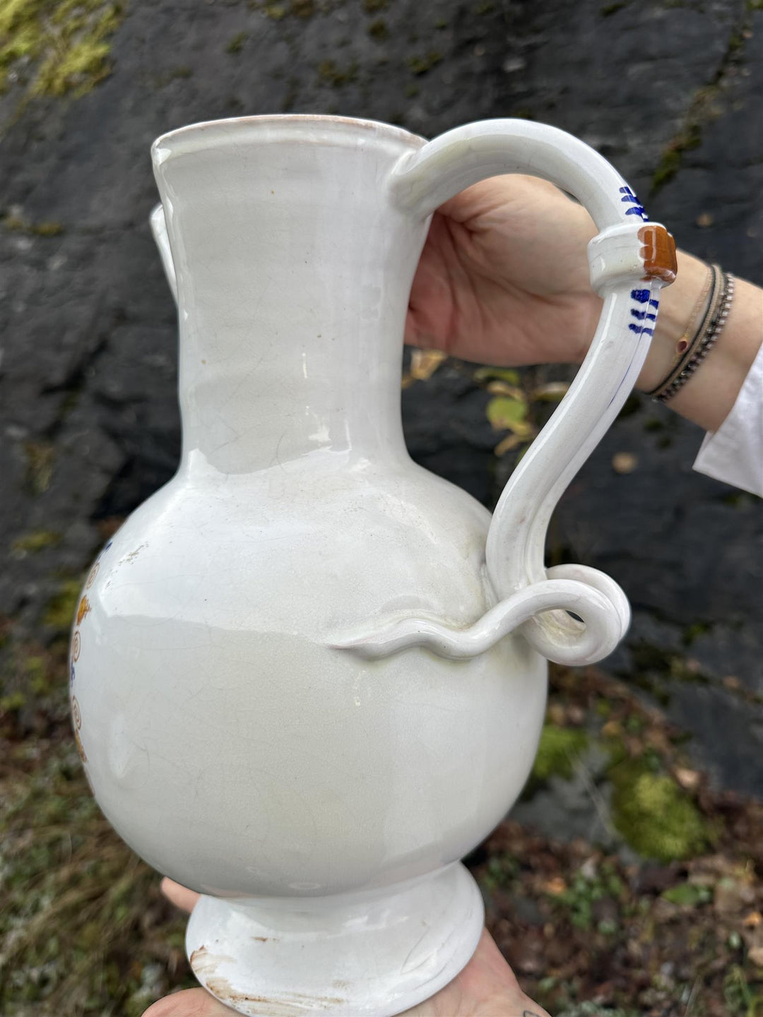 Vintage vase H: 30,5 cm