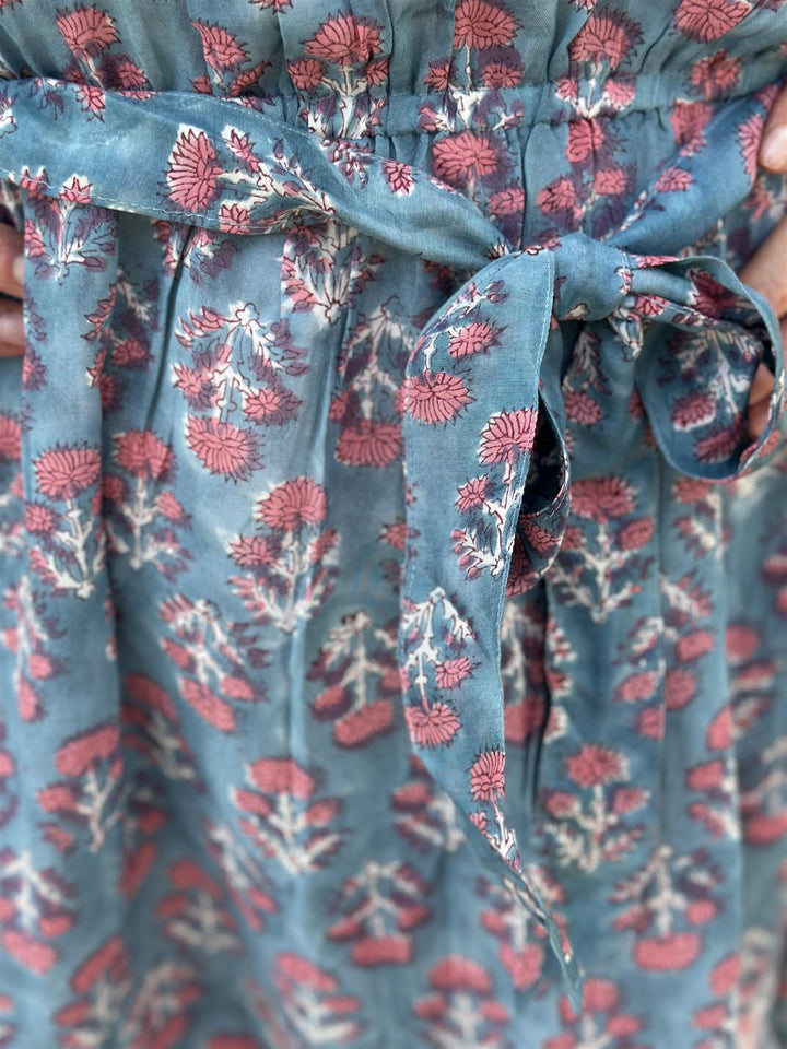 Cathrine kort kjole sky blue