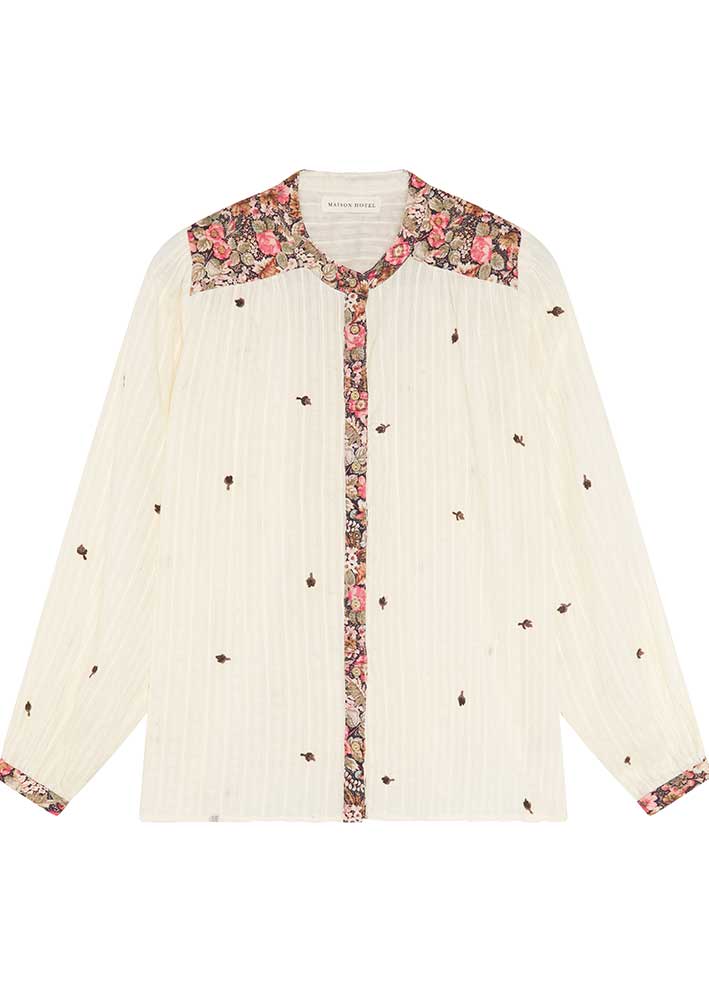 Marie bluse ivory