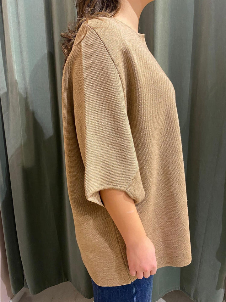 Evi jakke light camel