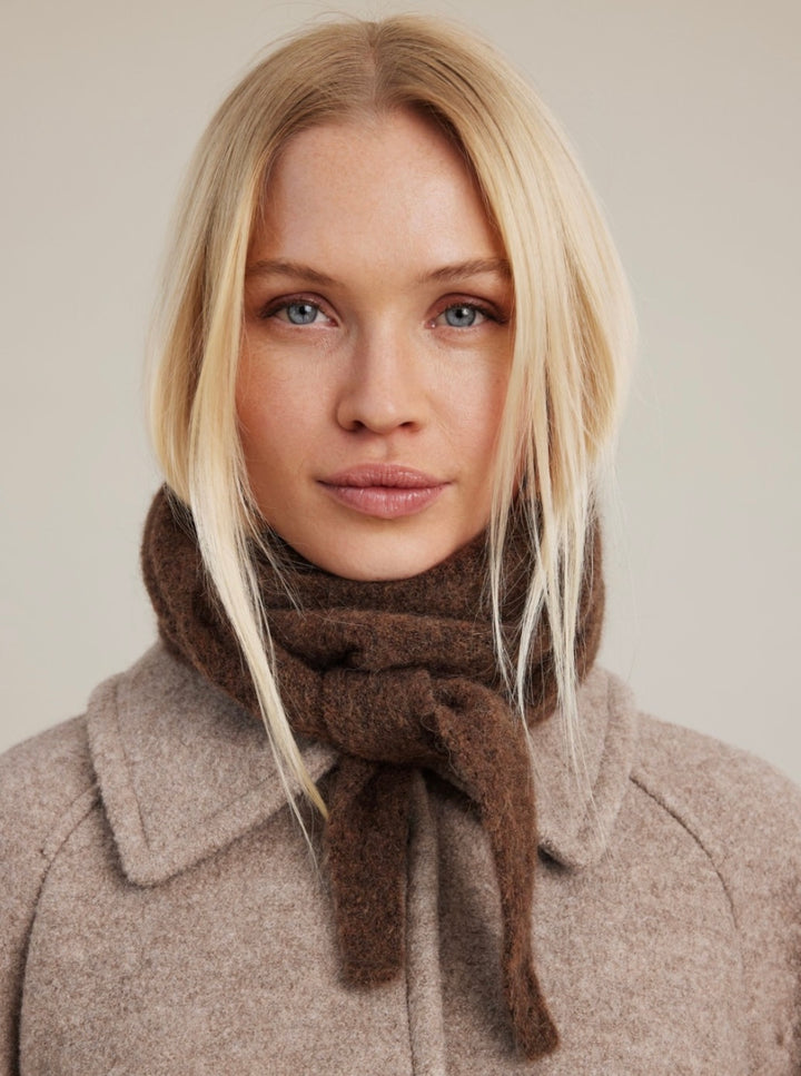Liv skjerf brown