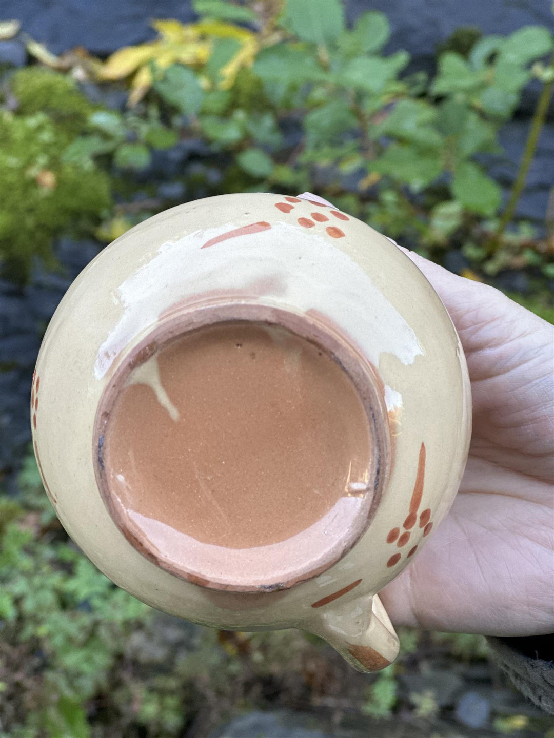 Vintage mugge H: 11 cm