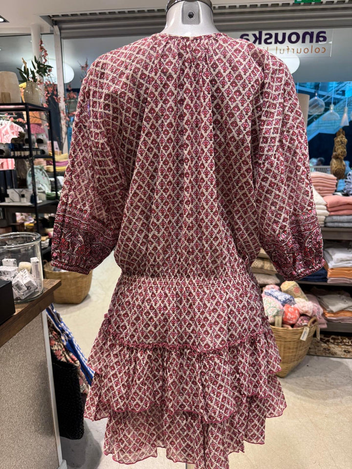 Viti print kjole pink