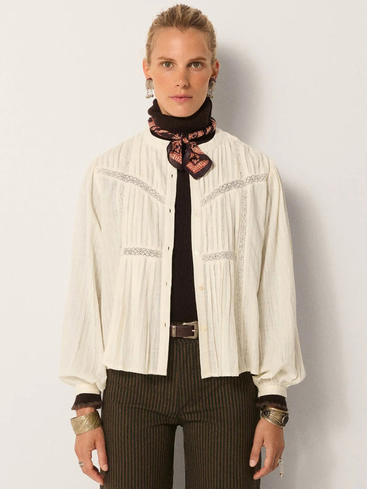 Romy bluse merengue