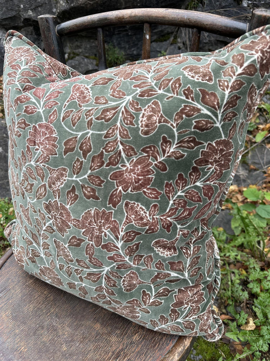 Putetrekk velur Lucca burnt olive