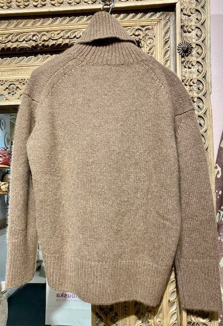 Audrey cashmere genser Cafe au lait